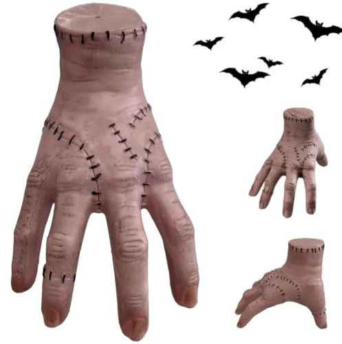 SORAYUXI Eiskaltes Händchen,The Thing,Addams Family,Mittwoch, Horror Requisiten, für Cosplay Dekorationen