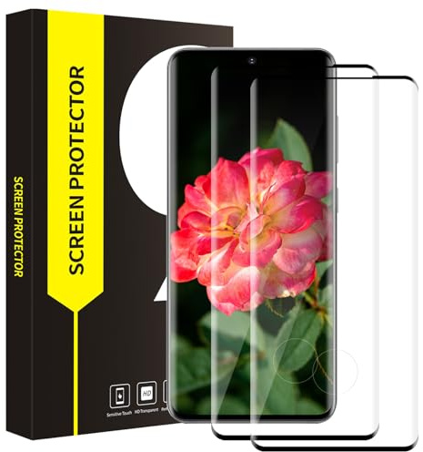Carantee 2 Stück Schutzfolie für Panzerglas für Samsung Galaxy S20 Plus 5G, Sensitive Touch, 9H Härte, Keine Blasen Schutzglas, 3D Volle Abdeckung, Hoch Definition Samsung S20 Plus Displayschutzfolie