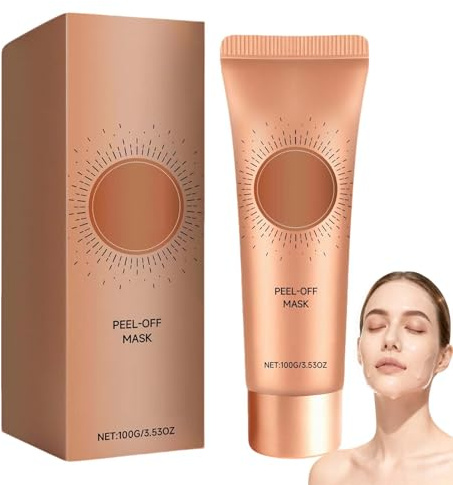 Abziehbare Gesichtsmaske gegen Pickel, Abziehbare Kollagen-Gesichtsmaske, Masken zur Entfernung von Mitessern für die Tiefenreinigung, Sanfte Hautpeelings für das Gesicht (1PCS)