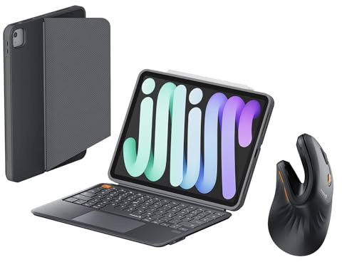 ProtoArc EM11 NL Ergonomic Mouse and ProtoArc TK500 Keyboard Case