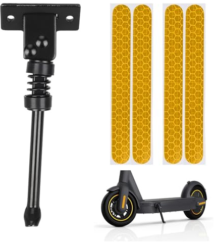 E-Scooter Ständer für Kugoo Kirin M4 / M4 Pro, Scooterständer Standfuß Aluminiumlegierungs Seitenständer Scooter, Klappbarer Elektroroller Parkständer, Elektroroller Ersatzteile