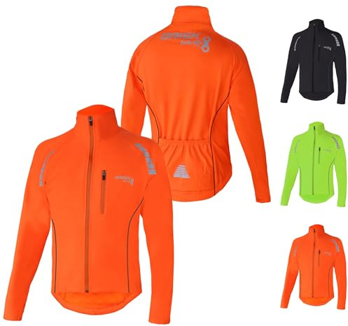 Brisk Bike Radsportjacke Atmungsaktive Ultraleichte Radsport-Laufjacke