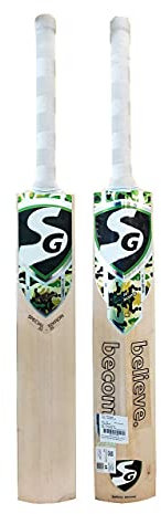Sg 2020 Special Edition Kaschmir Weide Cricketschläger, kurzer Griff, Holz, Beige