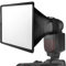 NEEWER Flash Diffuser Light Softbox 9 x 7, Universal, zusammenklappbar mit Aufbewahrungstasche Kompatibel mit Canon Nikon Sony Godox Yongnuo NEEWER speedlight