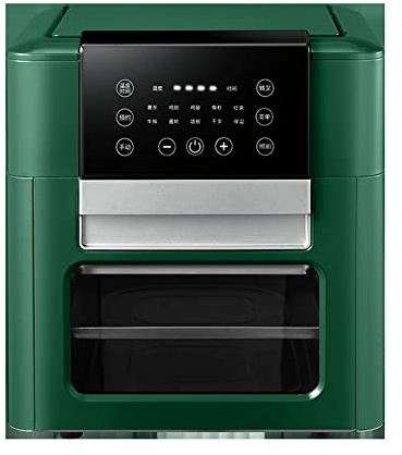 YHQKJ Friggitrice ad Aria con capacità di 12 Litri, friggitrice elettrica Intelligente, 8 Menu Intelligenti, cestello Facile da Pulire, friggitrice ad Aria, tostapane, friggitrice elettrica per Uso