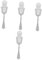 OUNONA 4pcs Absinthe Fountain Spoon Stainless Steel Spoon Hollow Absinthe Dripper Sugar