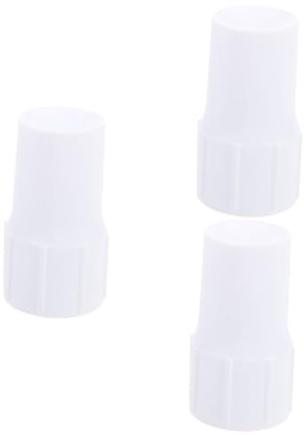 BESPORTBLE 3st Werkzeuge Zur Poolreinigung Teilereiniger Pool-reinigungsschlauch Bausatz Zubehör Gewindemanschette Für Pool Die Reparatur Des Pool-vakuumschlauchs Endet Pumpe Plastik Weiß