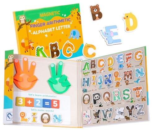 Generisch Jouet éducatif en Chiffres - Cube de calcul pour - Jeu éducatif avec Blocs de Construction de Lettres pour Maternelle, Maternelle, Fille, Anniversaire, Pâques