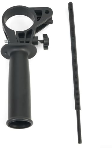 Eawfgtuw Manico di ricambio per trapano a percussione laterale, manico in plastica rimovibile con design ergonomico, impugnatura comoda per trapani elettrici, accessorio per utensili elettrici (1