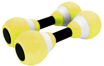 Dcfbkl Haltères à eau pour piscine, équipement d'exercice pour piscine, barres en mousse EVA, équipement d'aérobic, haltères à main