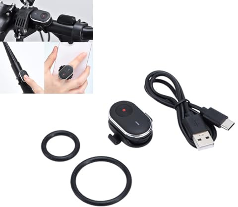 LICHIFIT Télécommande Bluetooth universelle pour DJI Osmo 360/Action 6 pour Insta360 X5/Ace Pro 2/Go Ultra pour caméra GoPro Hero 13/Max 2, étanche, mini télécommande intelligente sans fil