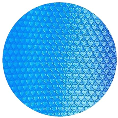 8Ft Round Waterproof Dustproof Solar Pool Cover Heat Retaining Blanket for Swimming Accessories Pool Cover, Covers for Above Ground Pools