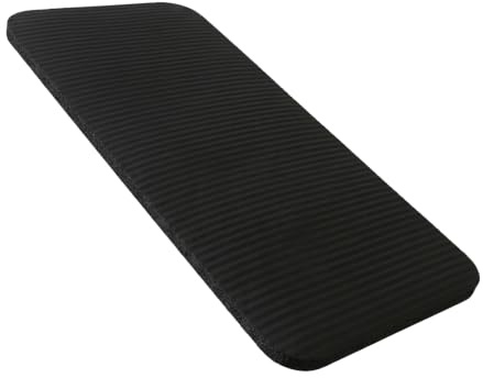VELAJA Esterilla Yoga Rodillas con Espuma NBR Gruesa 15 mm, Colchoneta Antideslizante para Fitness y Pilates, Protección de Rodillas y Codos, Esterilla Ejercicio en Casa y Gimnasio