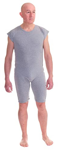 Skötseloverall Dolcezza, komfort, unisex, GRÅ, L