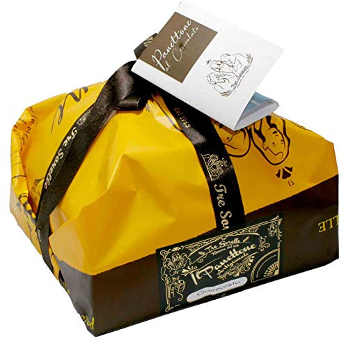 Panettone artigianale siciliano Tre Sorelle al cioccolato 1 Kg