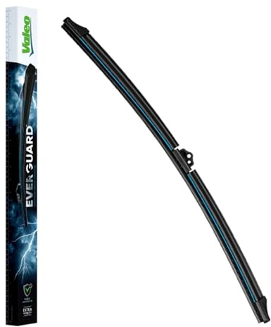Valeo EVERGUARD VSF48 Premium Spazzola Tergicristallo Flat Blade Con Lama Silicone Lunghezza: 480mm Anteriore (Confezione da 1) 566006