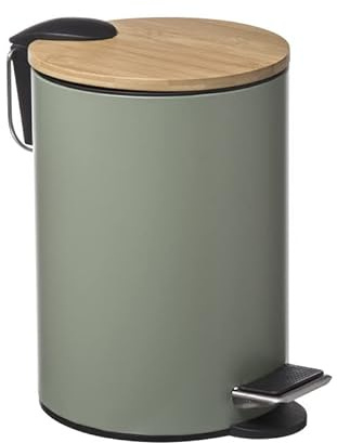 univers decor Poubelle salle de bain 3 litres Modern Color Atmosphéra (Kaki)