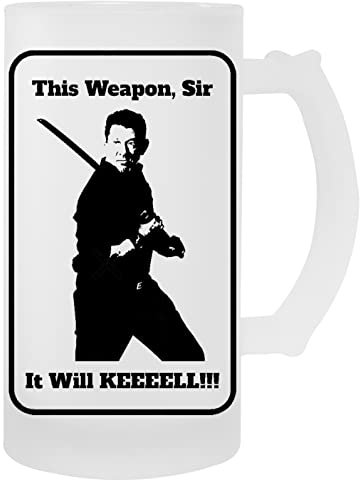 Hopestly Doug Marcaida - It Will Keeel!! Transparent Becher Bier Herren Damen Mug Beer