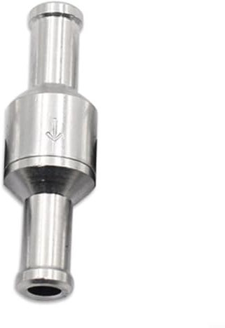 Válvula antirretorno de aluminio, gasolina, diésel, conducto de combustible antirretorno, válvula antirretorno de 1 vía, válvula antirretorno (6 mm)