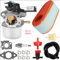 Ollanoos 591137 Carburetor Kit, Carb Kit with 795066 Air Filter Fuel Filter Spark Plug for 111P02 114P02 121Q02 121Q07 121S02 121S07 121S75 124Q02 11P902 Pressure Washer TB360 775EX Lawn Mower