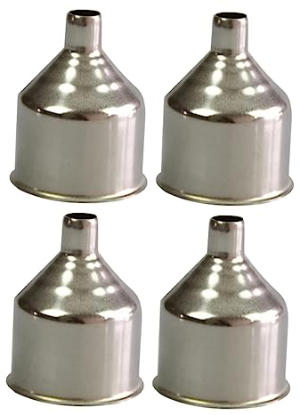 ABOOFAN 12 Piezas Mini Embudo Embudos De Cocina Para Uso Diario De Liquido De Transferencia De Aceite De Uso Doméstico Decantador Acero Inoxidable