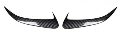 REOKIP Kofferraum Spoiler Für Mercedes Für Benz C-Klasse W205 C43 C63 AMG 2014-2018 2019 Carbonfaser-Heckspoiler Für Luftauslass Vorne Hinterer Spolierflügel