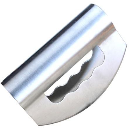 FUNOMOCYA Coupe Salade Double Couteau Hachoir En Acier Inoxydable Hacher Hachoir à Salade