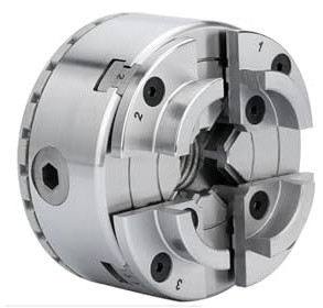 Mandrin KP96 à centrage automatique à 4 mors for tour à bois de 3,75 pouces(KP96 E 1-8TPI)