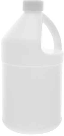 PHENOFICE Jarra de plástico : Recipiente Reutilizable de 2 l para almacenar Agua con asa ergonómica. Recipiente Resistente a Fugas para Agua, Salsas, Bebidas, jabones y líquidos.