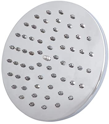 NUOBESTY 8 Inch Round Stainless Steel Rainfall Shower Head with 65 Copper Nails Water Saving Shower Nozzle for Bathroom High Pressure Sprayer Accessories