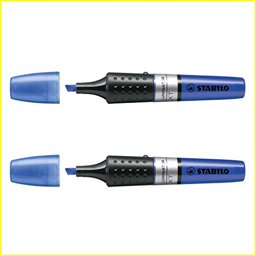 Stabilo Luminator Textmarker Filzstift - Blau - 2 Stück auf Bestellung