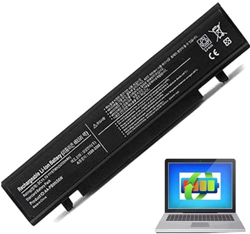 BYDT Laptop Battery for Samsung R480 R428 R530 R540 R580 R720 Q430 Q530 RV520 NP300V5A, fits P/N AA-PB9NC6B PB9NS6B AA-PB9NC6W AA-PB9NC5B AA-PL9NC2B AA-PL9NC6W[6 Cells 57wh]