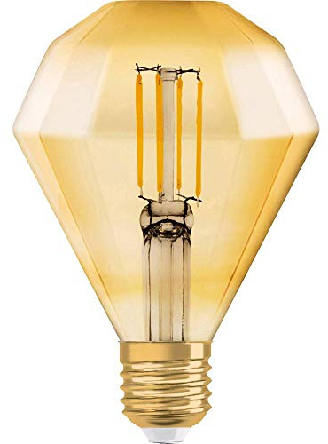 Osram LED Vintage 1906 Lampe, Sockel: E27, Warm White, 2400 K, 4W Ersatz für 40-W-Glühbirne, 1 Stück (1er Pack)
