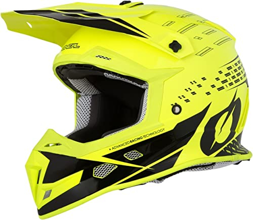Oneal 5Series Trace Motocross Helm (Fluo Yellow,M (57/58))