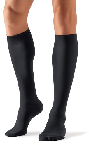 BeOnTop Bas De Contention Homme Reposants 14-17 mmHg – Chaussettes de Compression pour Circulation Sanguine, Travail, Sport, Voyage, Jambes Lourdes – Made in Italy