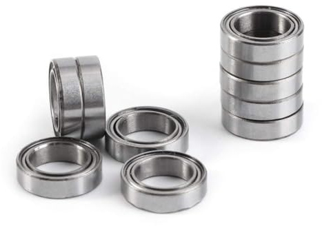 10 Stück Kugellager Metallkugellager 10x15x4 mm Mini Kugellager 6700ZZ Bearing Doppelgeschirmtes Dünnwandige Rillenkugellager