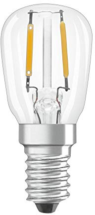 OSRAM LED Lampe Special T26 für Kühlschrank mit E14 Sockel, 2,20 W, Ersatz für 10W-Glühbirne, Warmweiß (2700K)