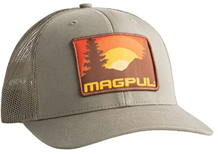 Magpul truckerkeps snapback basebollkeps, en storlek passar, Dagspaj oliv, one size