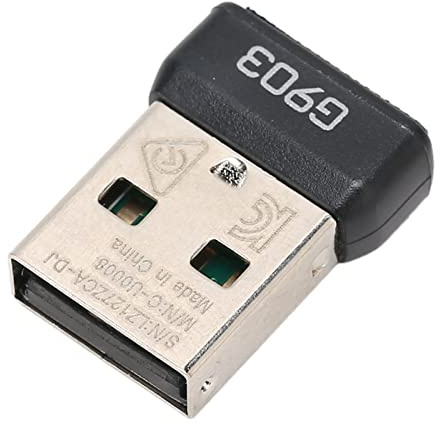 Bewinner Receptor USB Universal, Receptor de Ratón con Plug and Play para el Ordenador de Escritorio de Transferencia Inalámbrica, para G903 Light Speed Ratón Inalámbrico
