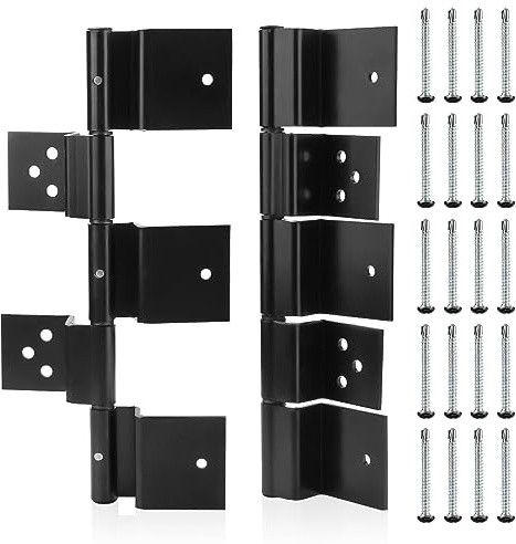 RV Entry Door Friction Hinge Kit for 5th Wheel | RV Door Hinge Motorhome Entry Doors and Travel Trailer - 2 Pack