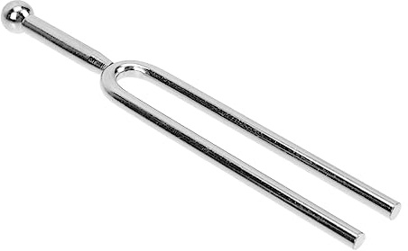 Vaguelly 440hz A Stimmgabel aus Edelstahl für Viola und Cello mit Rundem Design Tragbar für Präzises Stimmen Musikalischer Instrumente