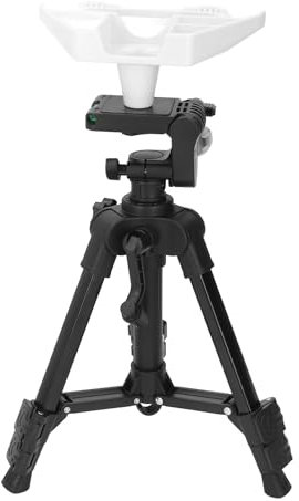 Staffa di Montaggio per Treppiede Satellitare Stabile e Portatile con Piedini in Gomma Antiscivolo, Pali Ispessiti per Mini Kit e Materiale in Fibra di Vetro