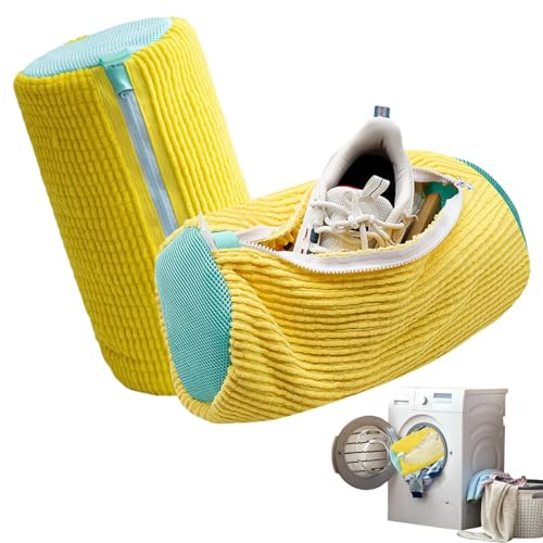 Schuhsack-Waschmaschine,Schuhwaschbeutel Waschmaschine,2pcs Schuhe Waschbeutel,Schuhwaschbeutel,Wiederverwendbarer Wäschesack,Wäschenetz Schuhe Sneaker