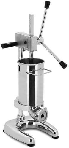 Macchina per churros a ciambella spagnola manuale resistente per uso professionale verticale in acciaio inossidabile per uso domestico e ristorante capacità 3L