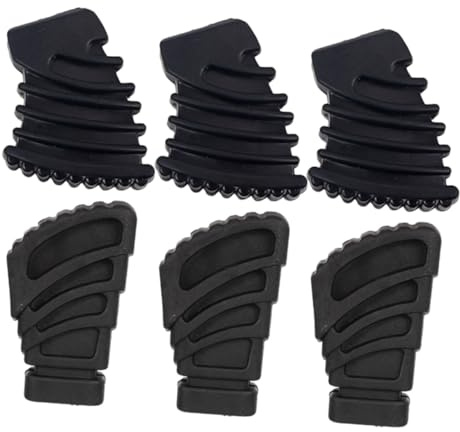 VICASKY Pack de 6 almohadillas para batería de pie para soporte de platillos