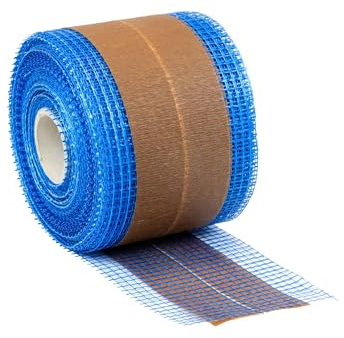 Dalsys Balkenfix-Gewebe 50m x 20cm | Armierungsgewebe aus Glasfaser, Putzträger 140 g/m², für WDVS und Rissüberbrückung, Balkonsanierung
