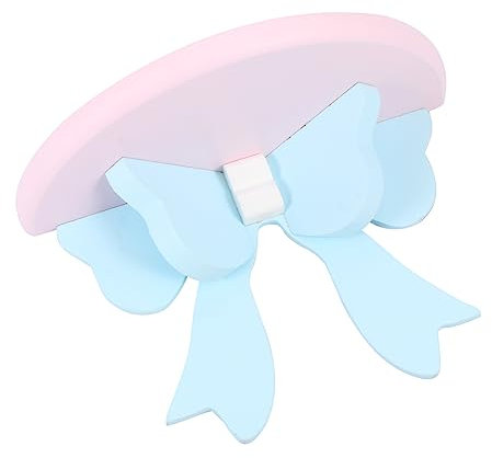 HEATSHAKING 1 Pz Mensola da Forma Fiocco Decorativo per Ripostiglio Design Riporre Accessori e Oggetti Colori Pastello Disponibili per Aggiungere un Tocco Casa