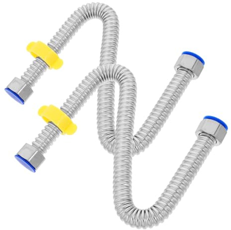 SEWACC Raccord Acier Inoxydable Flexible Robuste Pour Tuyau De Toilette Ondulé Connecteur
