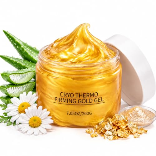 CRYO THERMO Gold Body Firming Gel, Golden Hot Cream for Loose-Looking Skin