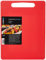Chef Aid Tagliere grande in poliestere rosso, superficie antiscivolo multiuso, facile da pulire e lavabile in lavastoviglie con manico, 40 x 30 cm. Altri colori disponibili.